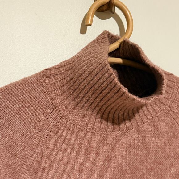 Calvin Klein Jeans - Wool Blend Mock Neck Sweater - Large - Picture 4 of 8